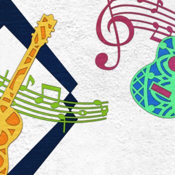 Intra απο ξύλο plywood 3mm-4mm πάχος Κιθάρα ακουστικών κυμάτων και μουσική Δίασταση 30x30 cm INTRAFABR-34672355 - Image 3