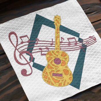 Intra απο ξύλο plywood 3mm-4mm πάχος Κιθάρα ακουστικών κυμάτων και μουσική Δίασταση 30x30 cm INTRAFABR-34672355 - Image 4