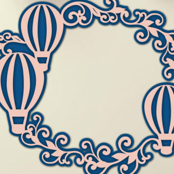 Intra απο ξύλο plywood 3mm-4mm πάχος Πλαίσιο με στρώσεις αερόστατου Δίασταση 4x4 cm INTRAFABR-119690941 - Image 2