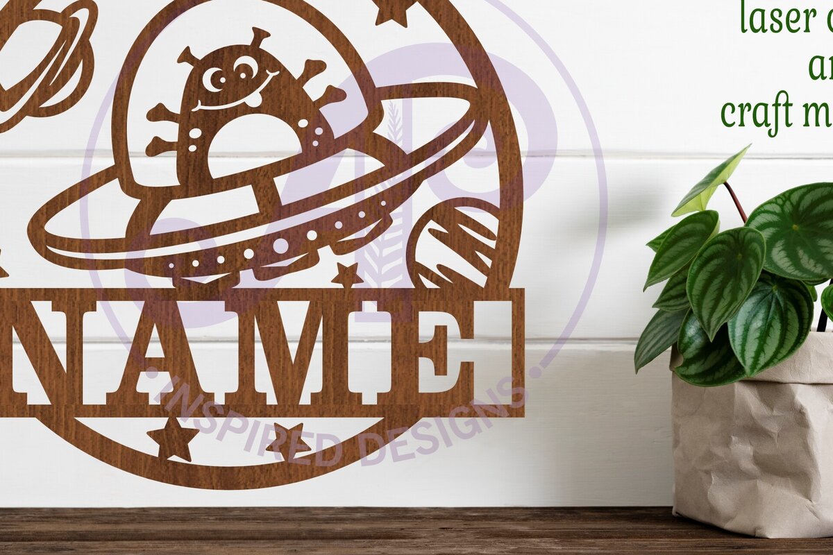 Intra απο ξύλο plywood 3mm-4mm πάχος Πρότυπο Sin Name Alien Δίασταση 6x6 cm INTRAFABR-99593819