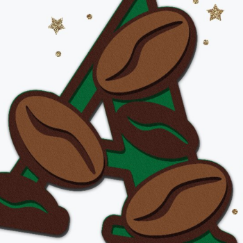 Intra απο ξύλο plywood 3mm-4mm πάχος Καφές Alphabet 3D Δίασταση 15x15 cm INTRAFABR-92333545 - Image 1