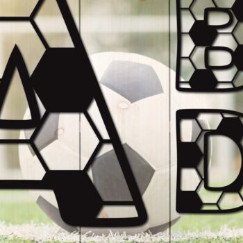 Intra απο ξύλο plywood 3mm-4mm πάχος Alphabet a-Z /Paper Cut MEGA Δίασταση 15x15 cm INTRAFABR-38254512 - Image 5
