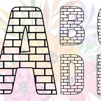 Intra απο ξύλο plywood 3mm-4mm πάχος Alphabet a-Z /Paper Cut Δίασταση 15x15 cm INTRAFABR-31140994 - Image 1