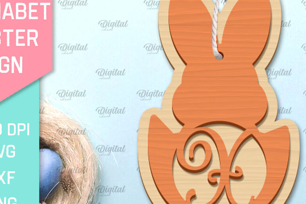 Intra απο ξύλο plywood 3mm-4mm πάχος αλφάβητο Πασχαλινό σημάδι. Γράμμα Χ Δίασταση 15x15 cm INTRAFABR-91120785