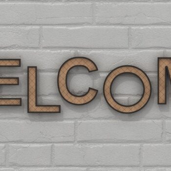 Intra απο ξύλο plywood 3mm-4mm πάχος Σχέδια κοπής με ξύλινα γράμματα αλφαβήτου Δίασταση 30x20 cm INTRAFABR-39070644 - Image 3