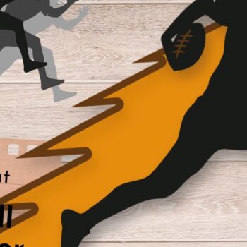 Intra απο ξύλο plywood 3mm-4mm πάχος Αμερικανικό ποδόσφαιρο 3D Layered , Sport Δίασταση 30x20 cm INTRAFABR-60230201 - Image 1