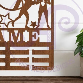 Intra απο ξύλο plywood 3mm-4mm πάχος Όνομα κατόχου ανδρικού μεταλλίου αμερικανικού ποδοσφαίρου Δίασταση 34x34 cm INTRAFABR-86622460 - Image 1