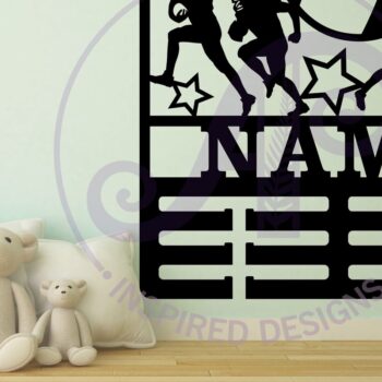 Intra απο ξύλο plywood 3mm-4mm πάχος Όνομα κατόχου ανδρικού μεταλλίου αμερικανικού ποδοσφαίρου Δίασταση 34x34 cm INTRAFABR-86622460 - Image 2