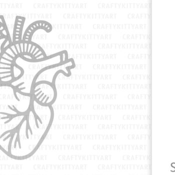 Intra απο ξύλο plywood 3mm-4mm πάχος Ανατομική καρδιάς, εγκεφάλου, πνευμόνων Δίασταση 7x7 cm INTRAFABR-121898337 - Image 4