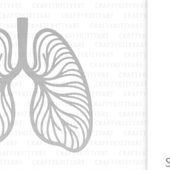 Intra απο ξύλο plywood 3mm-4mm πάχος Ανατομική καρδιάς, εγκεφάλου, πνευμόνων Δίασταση 7x7 cm INTRAFABR-121898337 - Image 5