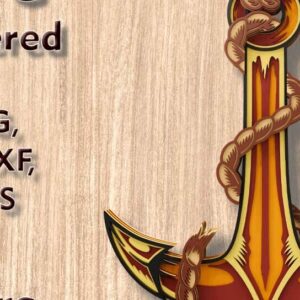 Intra απο ξύλο plywood 3mm-4mm πάχος Anchor 3D Multilayer Cut   Δίασταση 8x8 cm INTRAFABR-109449770