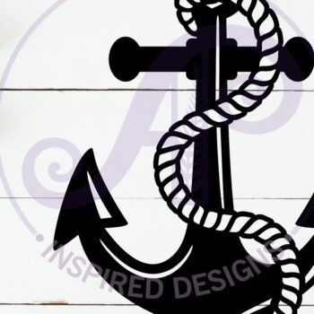 Intra απο ξύλο plywood 3mm-4mm πάχος Anchor Cut out Sign Wall Cut  Δίασταση 10x10 cm INTRAFABR-115464542 - Image 2