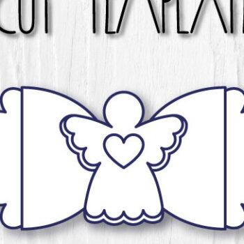 Intra απο ξύλο plywood 3mm-4mm πάχος Πρότυπο τόξου αγγέλου Δίασταση 15x15 cm INTRAFABR-16276407 - Image 2