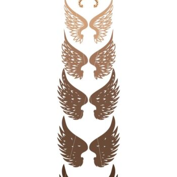 Intra απο ξύλο plywood 3mm-4mm πάχος Πρότυπο & χαρτιού ANGELS WINGS Δίασταση 40x40 cm INTRAFABR-33739938 - Image 9