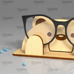 Intra απο ξύλο plywood 3mm-4mm πάχος θήκη για γυαλιά ζώων Δίασταση 30x20 cm INTRAFABR-94914313