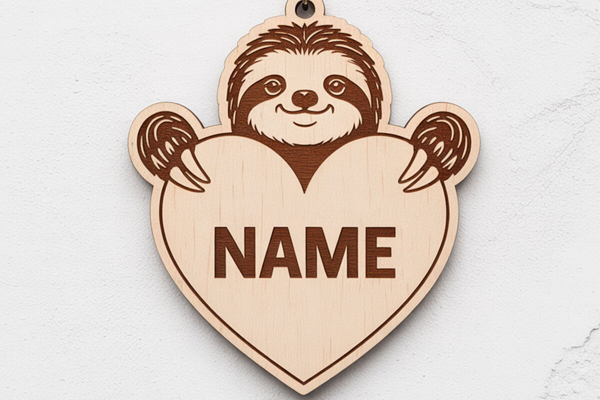 Intra απο ξύλο plywood 3mm-4mm πάχος Mega Keychain με όνομα ζώου Δίασταση 6x6 cm INTRAFABR-122896174 - Image 17