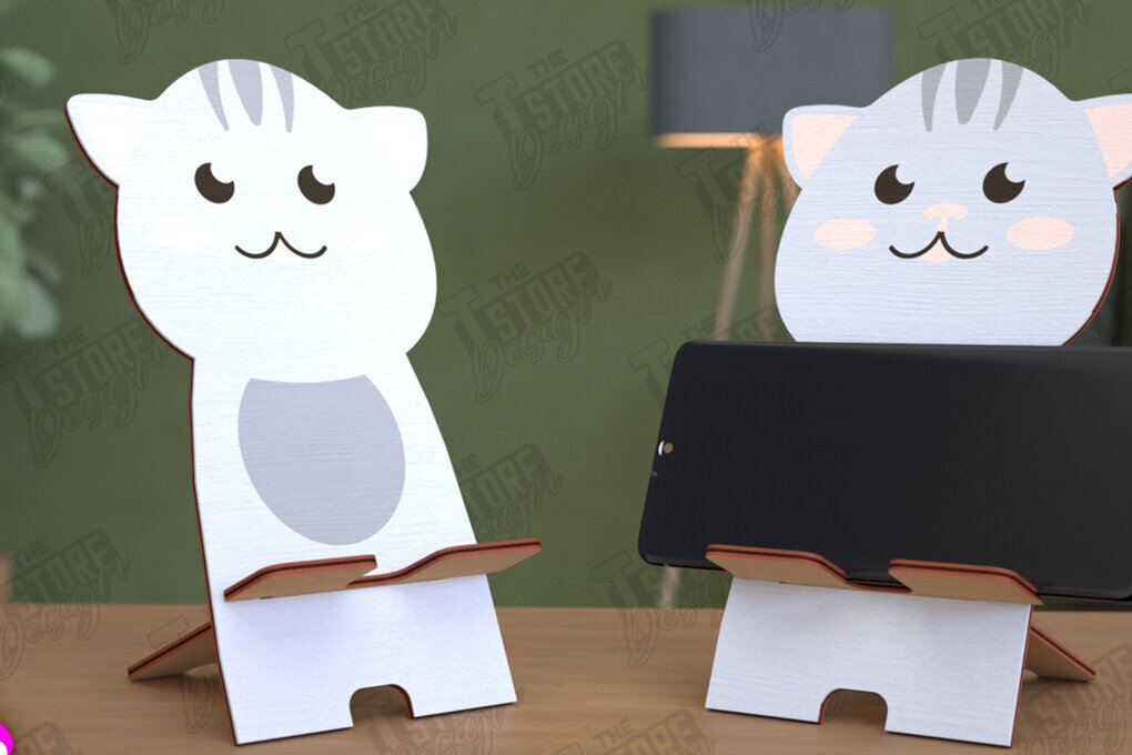 Intra απο ξύλο plywood 3mm-4mm πάχος βάσης τηλεφώνου ζώων | 3D  Δίασταση 30x20 cm INTRAFABR-114429768