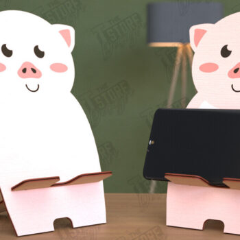 Intra απο ξύλο plywood 3mm-4mm πάχος Δέσμη κοπής με λέιζερ βάσεις τηλεφώνων ζώων Δίασταση 30x20 cm INTRAFABR-114429456 - Image 6