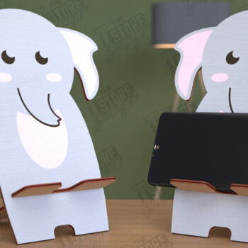 Intra απο ξύλο plywood 3mm-4mm πάχος Δέσμη κοπής με λέιζερ βάσεις τηλεφώνων ζώων Δίασταση 30x20 cm INTRAFABR-114429456 - Image 9