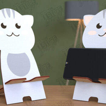 Intra απο ξύλο plywood 3mm-4mm πάχος Δέσμη κοπής με λέιζερ βάσεις τηλεφώνων ζώων Δίασταση 30x20 cm INTRAFABR-114429456 - Image 11