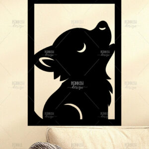 Intra απο ξύλο plywood 3mm-4mm πάχος Animal Wall Art για Νηπιαγωγείο Δίασταση 40x40 cm INTRAFABR-124397526