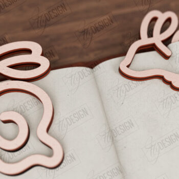 Intra απο ξύλο plywood 3mm-4mm πάχος σελιδοδεικτών ζώων | Κάτοχος σελίδας Δίασταση 15x15 cm INTRAFABR-116599904 - Image 6