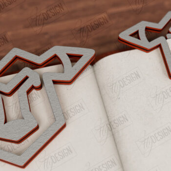 Intra απο ξύλο plywood 3mm-4mm πάχος σελιδοδεικτών ζώων | Κάτοχος σελίδας Δίασταση 15x15 cm INTRAFABR-116599904 - Image 7