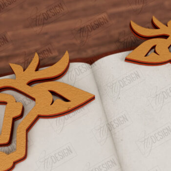 Intra απο ξύλο plywood 3mm-4mm πάχος σελιδοδεικτών ζώων | Κάτοχος σελίδας Δίασταση 15x15 cm INTRAFABR-116599904 - Image 9