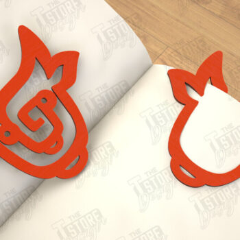 Intra απο ξύλο plywood 3mm-4mm πάχος Ζώα Σελιδοδείκτης |Κάτοχος σελίδας| Συνδετήρας Δίασταση 15x15 cm INTRAFABR-116594604 - Image 1