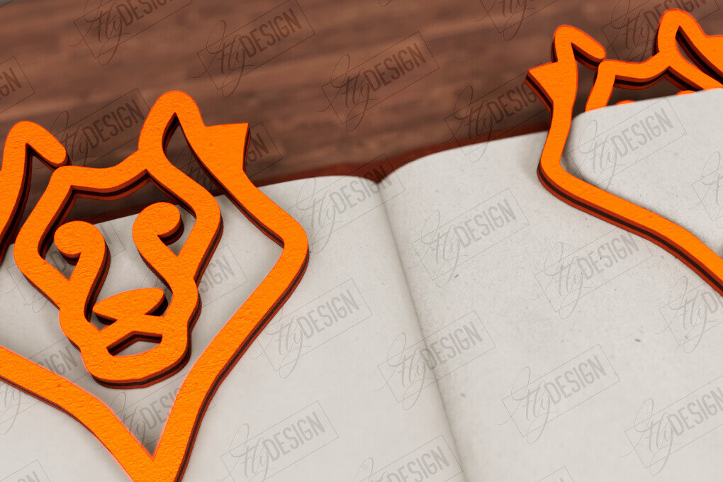 Intra απο ξύλο plywood 3mm-4mm πάχος Ζώα Σελιδοδείκτης |Κάτοχος σελίδας| Συνδετήρας Δίασταση 15x15 cm INTRAFABR-116599681