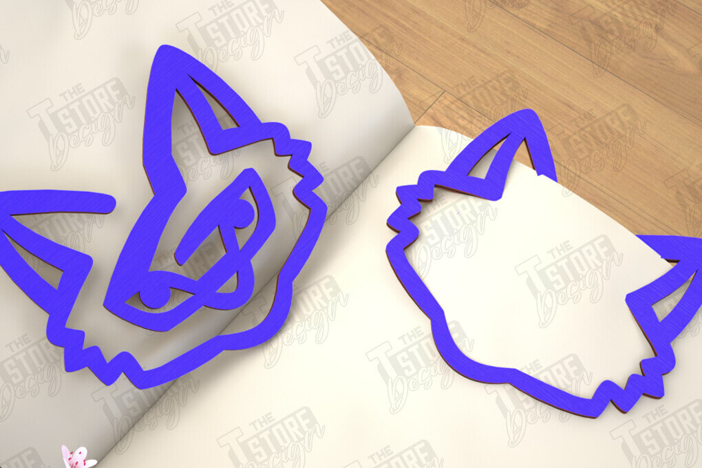 Intra απο ξύλο plywood 3mm-4mm πάχος Ζώα Σελιδοδείκτης |Κάτοχος σελίδας| Συνδετήρας Δίασταση 15x15 cm INTRAFABR-116594595