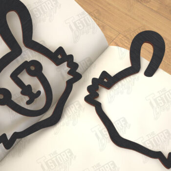 Intra απο ξύλο plywood 3mm-4mm πάχος Ζώα Σελιδοδείκτης |Κάτοχος σελίδας| Συνδετήρας Δίασταση 15x15 cm INTRAFABR-116594600 - Image 1