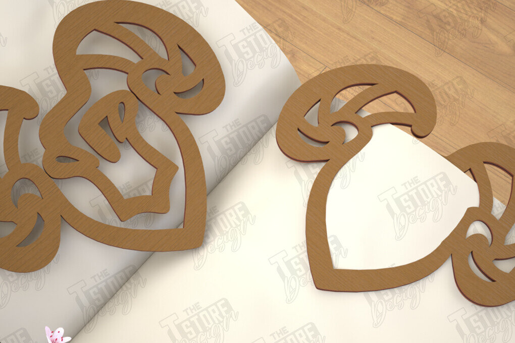 Intra απο ξύλο plywood 3mm-4mm πάχος Ζώα Σελιδοδείκτης |Κάτοχος σελίδας| Συνδετήρας Δίασταση 15x15 cm INTRAFABR-116594603