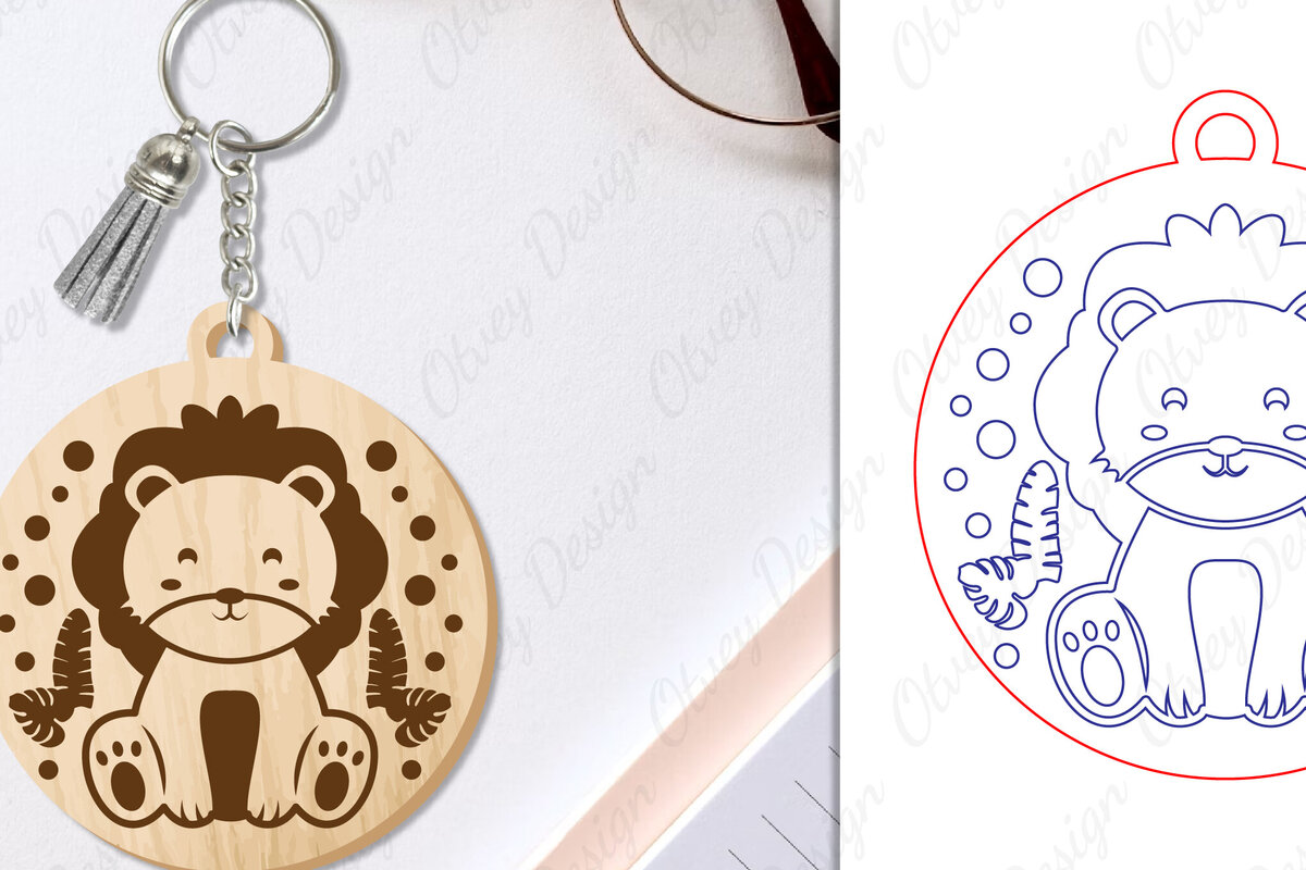 Intra απο ξύλο plywood 3mm-4mm πάχος Μπρελόκ Ζώων Δίασταση 6x6 cm INTRAFABR-97698906