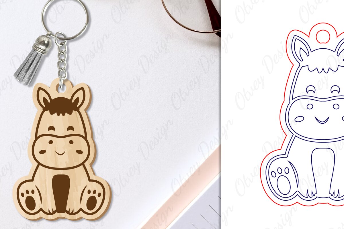 Intra απο ξύλο plywood 3mm-4mm πάχος Μπρελόκ Ζώων Δίασταση 6x6 cm INTRAFABR-97739351