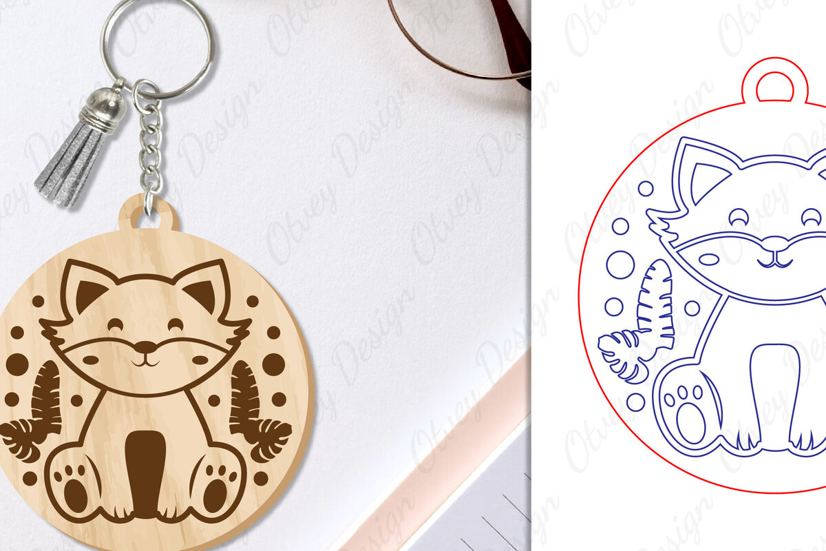 Intra απο ξύλο plywood 3mm-4mm πάχος Μπρελόκ Ζώων Δίασταση 6x6 cm INTRAFABR-97698551