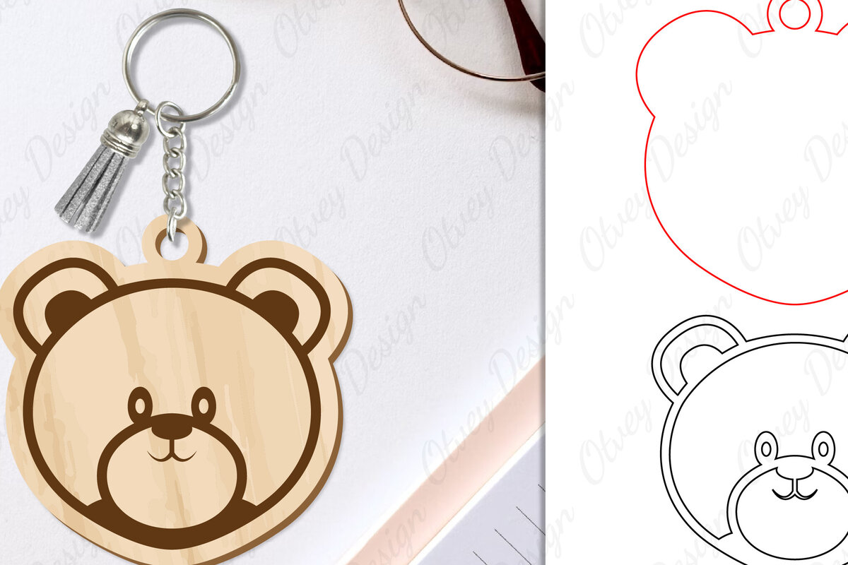 Intra απο ξύλο plywood 3mm-4mm πάχος Μπρελόκ Ζώων Δίασταση 6x6 cm INTRAFABR-98643250