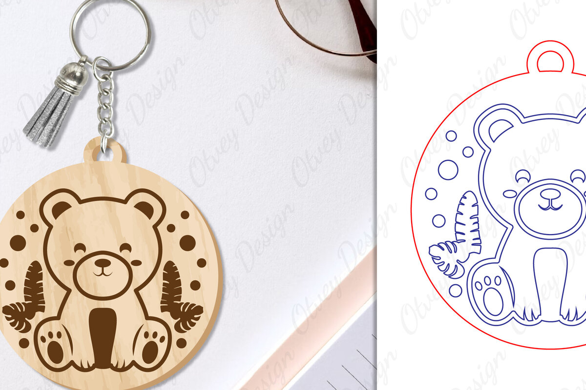 Intra απο ξύλο plywood 3mm-4mm πάχος Μπρελόκ Ζώων Δίασταση 6x6 cm INTRAFABR-97698402