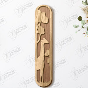 Intra απο ξύλο plywood 3mm-4mm πάχος Ζώα Γράμματα | Αλφάβητο |CNC Δίασταση 15x15 cm INTRAFABR-121126774