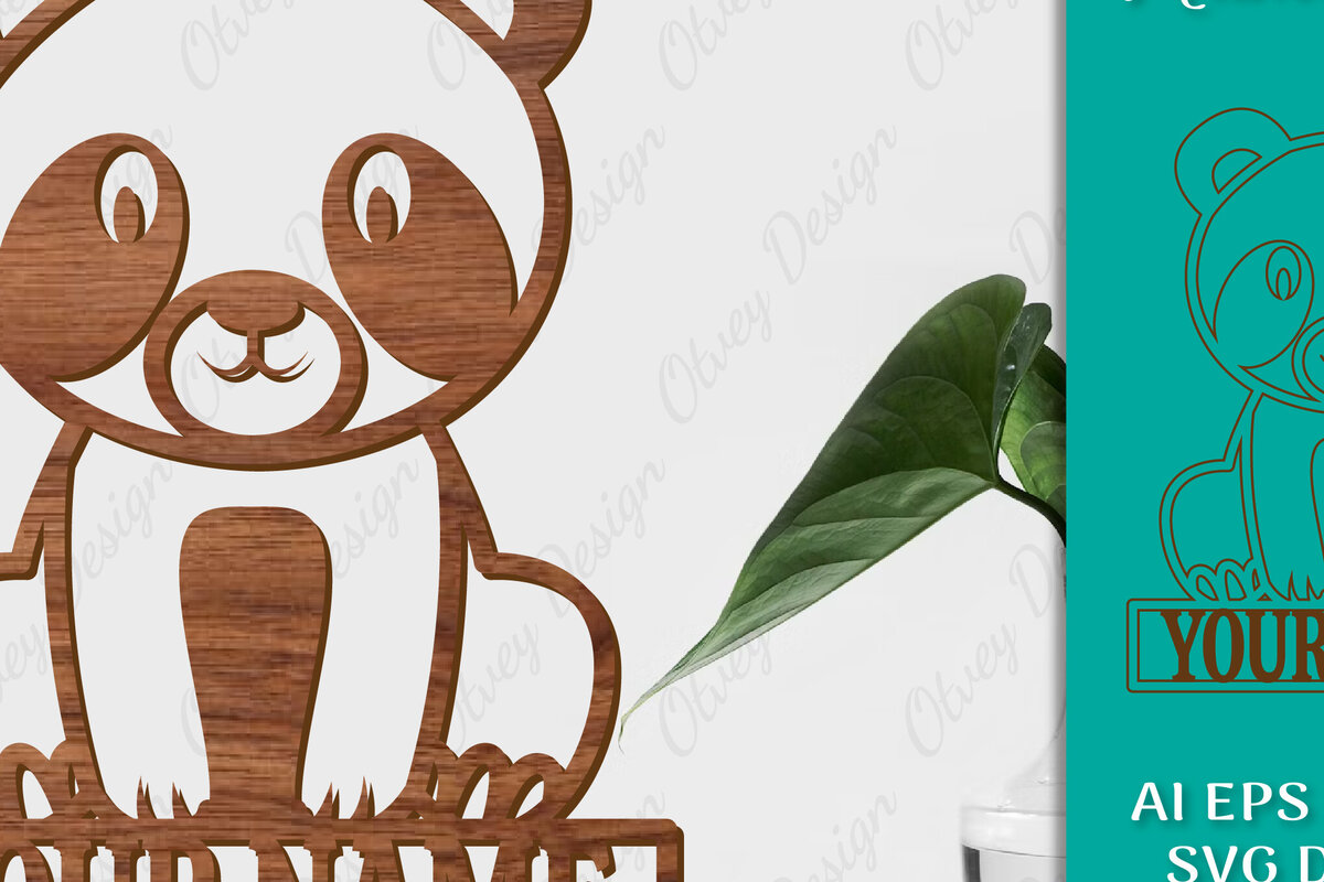 Intra απο ξύλο plywood 3mm-4mm πάχος Πρότυπο κοπής με λέιζερ σημάδι ονόματος ζώων Δίασταση 30x20 cm INTRAFABR-98078749