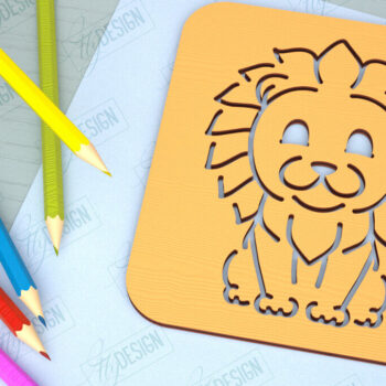 Intra απο ξύλο plywood 3mm-4mm πάχος Δέσμη κοπής με λέιζερ σανίδα ανίχνευσης ζώων Δίασταση 15x15 cm INTRAFABR-98131937 - Image 2