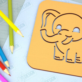 Intra απο ξύλο plywood 3mm-4mm πάχος Δέσμη κοπής με λέιζερ σανίδα ανίχνευσης ζώων Δίασταση 15x15 cm INTRAFABR-98131937 - Image 8