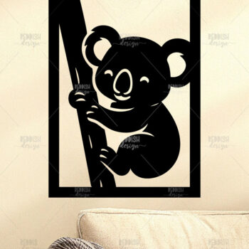Intra απο ξύλο plywood 3mm-4mm πάχος Animals Wall Art για Νηπιαγωγείο Δίασταση 40x40 cm INTRAFABR-123564128 - Image 10