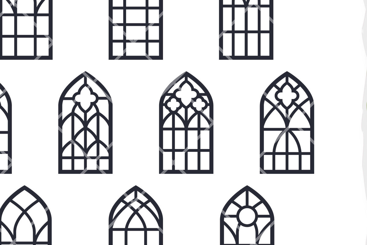 Intra απο ξύλο plywood 3mm-4mm πάχος Αντίκες τοξωτά κουφώματα Δίασταση 20x30 cm INTRAFABR-16189731