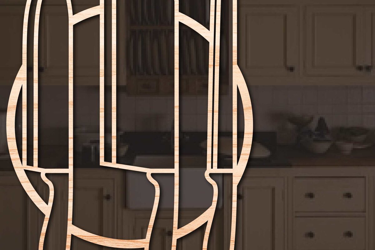 Intra απο ξύλο plywood 3mm-4mm πάχος Aper/ Kitchen Δίασταση 15x15 cm INTRAFABR-68976440 - Image 6