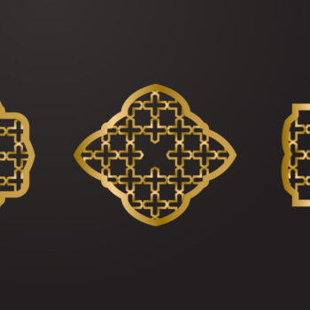 Intra απο ξύλο plywood 3mm-4mm πάχος Αραβικό παράθυρο με παραδοσιακό στολίδι Δίασταση 8x8 cm INTRAFABR-80777283 - Image 1