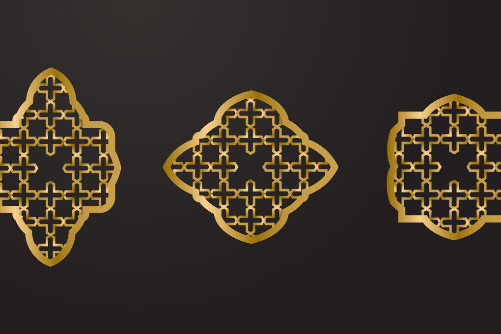 Intra απο ξύλο plywood 3mm-4mm πάχος Αραβικό παράθυρο με παραδοσιακό στολίδι Δίασταση 8x8 cm INTRAFABR-80777283