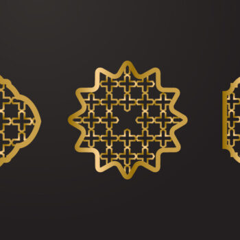 Intra απο ξύλο plywood 3mm-4mm πάχος Αραβικό παράθυρο με παραδοσιακό στολίδι Δίασταση 8x8 cm INTRAFABR-81134861 - Image 1