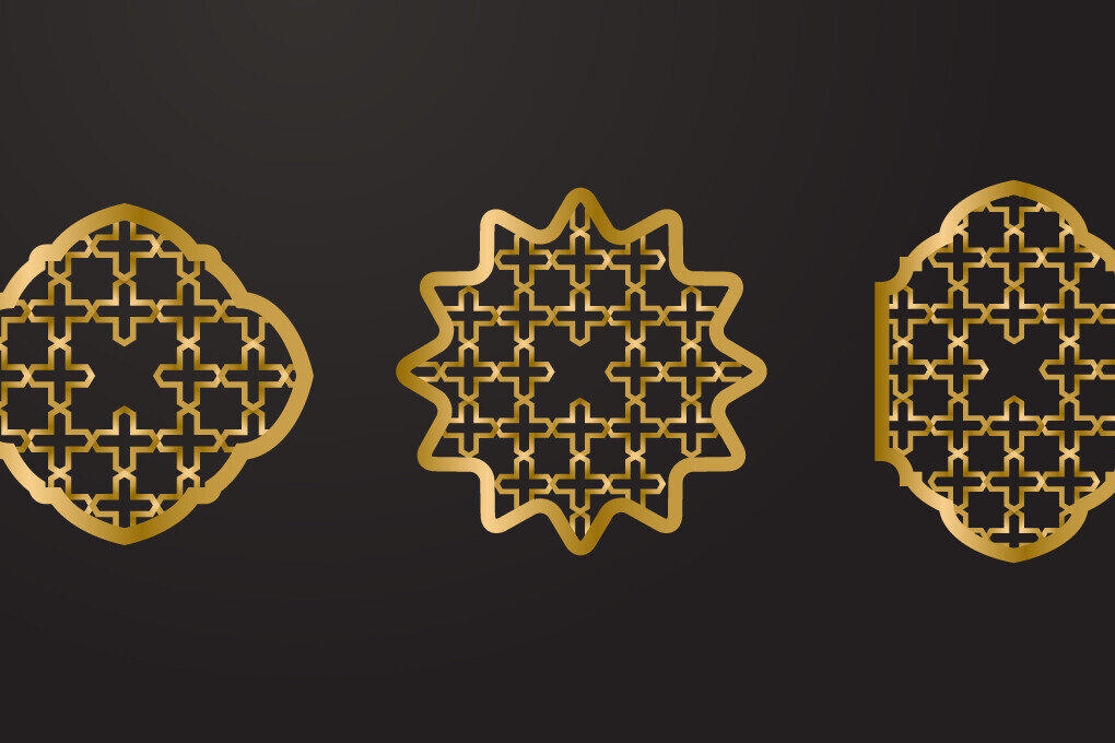 Intra απο ξύλο plywood 3mm-4mm πάχος Αραβικό παράθυρο με παραδοσιακό στολίδι Δίασταση 8x8 cm INTRAFABR-81134861