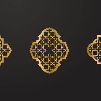 Intra απο ξύλο plywood 3mm-4mm πάχος Αραβικό παράθυρο με παραδοσιακό στολίδι Δίασταση 8x8 cm INTRAFABR-80396908 - Image 1